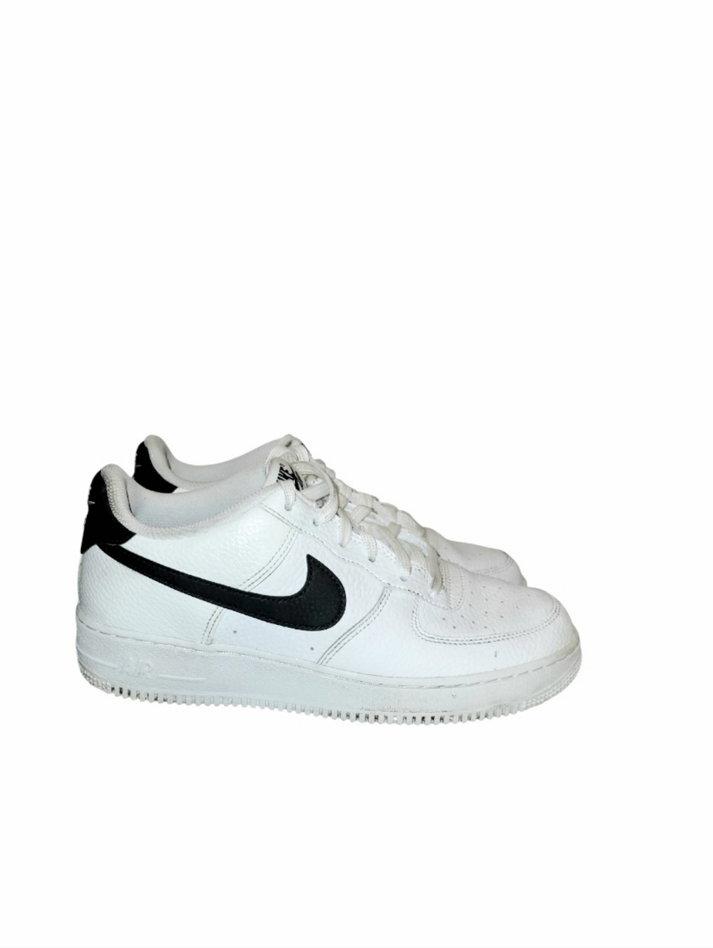 Youth Nike AF1 Air Force White Leather Athletic Sneaker 7 7Y Boy Girl Sneaker